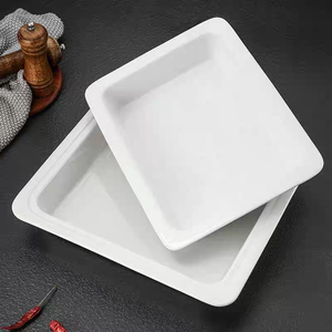 Grille alimentaire en plastique, 1 pièce, plateau de buffet en mélamine - Product Image 1