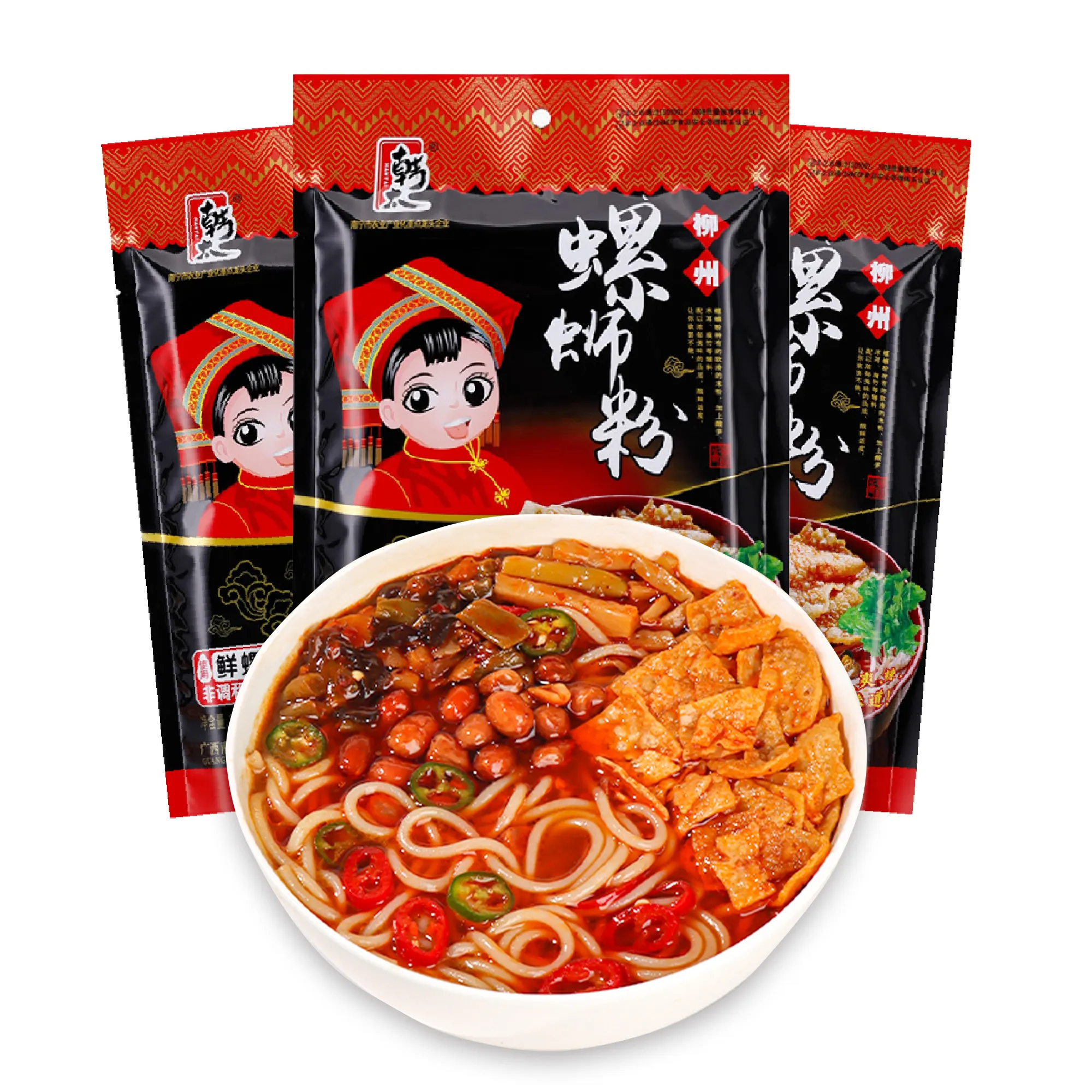 Trung Quốc Quảng Tây liuzhou snack ăn sẵn luosifen Mùi gạo Bún mì ăn liền mì cay mì Ramen mì