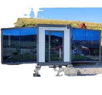 Mxq Standard Fast Install Prefab Cabin 40ft Container House With 3 Bedroom Expandable Container House for Home Use