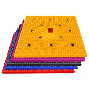 Coussin de massage des pieds pliable écologique à brancher avec acupression et thérapie magnétique, masseur de pieds portable - Product Image 2