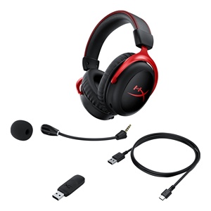 Auriculares inalámbricos HyperX <span class=keywords><strong>Cloud</strong></span> <span class=keywords><strong>II</strong></span> DTS 7,1, auriculares para juegos con sonido envolvente, micrófono desmontable con cancelación de ruido, auriculares para juegos - Product Image 6