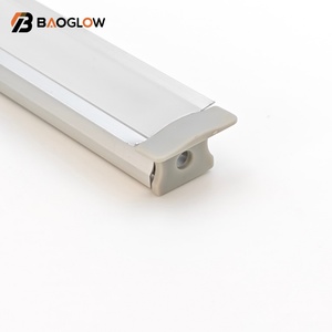 Profilé en aluminium anodisé 17*14 de 50 mm de large pour bande LED, avec canal pour cornet LED, vis personnalisable – Prix usine - Product Image 5