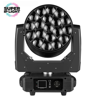 Luz Móvil LED Zoom Bee Eye de 19x30W, RGBW DMX512, Iluminación de Escenario para Eventos y Fiestas