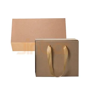 New Born Baby Clothes Set with Cheap Prices Paper Box Handmade Brown Shoes Gift Box Made Factory Cardboard Paper China Accept