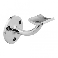Supports de balustrade d'escalier modernes et durables en verre, en acier inoxydable 304/316, pour hôpitaux, balcons et usage extérieur de villas