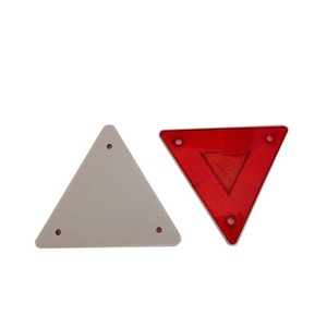 HCSP Road Safety Traffic LED Red Light Work Lamp Magnet Outdoor Emergency Hook Reflective Auto Warning Triangle