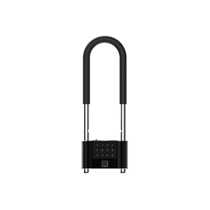 Omni nueva llegada Smart U-lock Reconocimiento de huellas dactilares bicicleta U Lock - Product Image 1