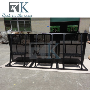 Barrière de contrôle des foules de haute qualité pour intérieur, barrière de contrôle des foules en aluminium, barrière pliable, clôture de sécurité - Product Image 4
