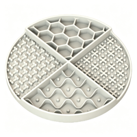 Tapis à lécher pour animaux de compagnie en silicone personnalisé, assiette à dîner multifonctionnelle en silicone, bol à lécher pour chat et chien, bol antidérapant et étanche pour chien