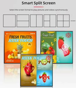 Écran tactile carré HXXK 19-76,3 pouces, résolution 1920x1920, panneau d'affichage numérique LVDS TFT LCD pour centre commercial - Product Image 5