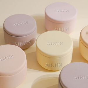เทียนหอมกลิ่นถั่วเหลือง AIKUN ในโถเซรามิก กลิ่นหอมติดทนนาน สำหรับห้องนอน อโรมาเธอราพี และสปา - Product Image 6