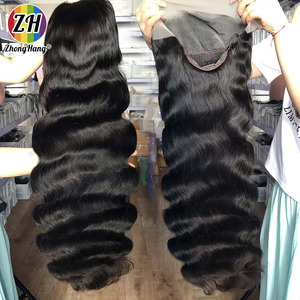 Đôi rút ra tóc giả tóc con người, HD tóc giả mật độ 200 đầy đủ phía trước ren, Việt Nguyên tóc siêu đôi rút ra xương thẳng tóc giả - Product Image 5