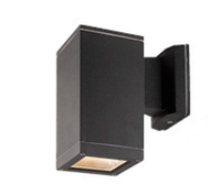 Lampe murale extérieure LED moderne, étanche, en aluminium et verre trempé, 2700K, blanc chaud doux, AC 220V, éclairage de jardin