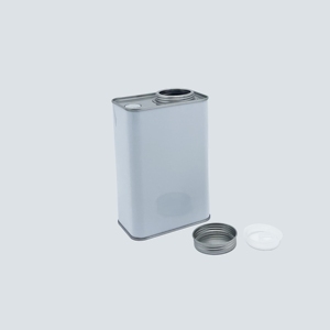 Lata de hojalata cuadrada de 300g con válvula para envasado de alimentos para mascotas, café, dulces, chocolate y azúcar, de Fábrica de Dongguan - Product Image 2