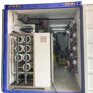 Sistemas de tratamiento de agua en contenedores Desalinización de agua de mar Purificación de agua de pozo salobre - Product Image 4