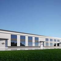 Almacén de Estructura de Acero Personalizado, Almacén de Gran Envergadura con Estructura de Acero, Edificio de Almacenamiento Industrial Prefabricado para Grandes Proyectos de Ingeniería