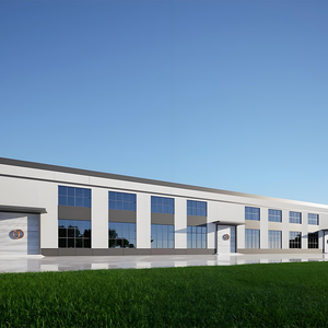 Entrepôt à structure métallique sur mesure, <span class=keywords><strong>grande</strong></span> portée, bâtiment industriel préfabriqué pour les grands projets d'ingénierie - Product Image 2
