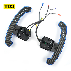 Palancas de cambio magnéticas de fibra de carbono TDD LED para volante de Audi serie C8 A6 A7 S6 S7 RS6 RS7 - Product Image 5