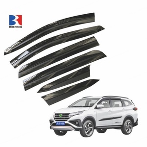 Déflecteurs de vitres pour Toyota Rush 2018+ Pare-pluie Visières de portière Pare-soleil pour voiture - Product Image 1