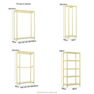 Giá để quần áo đứng sàn, giá trưng bày váy cưới cửa hàng bán lẻ, giá treo quần áo bằng thép không gỉ siêu bền - Product Image 6