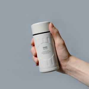 Simple 4-Part Structure Stainless Steel <b>Mini</b> Cold Coffee Water <b>Bottle</b> For Commuting - Product Image 4