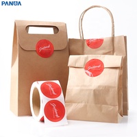 Autocollants cadeaux personnalisés numériques rapides, étiquettes autocollantes en vinyle imperméables, autocollants de sécurité avec logo cadeau, autocollants cadeaux