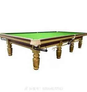 Hot Sale12Ft International Size Solid Wood Billiard Snooker Table
