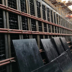 Trung Quốc tái sử dụng bảng điều khiển màn trập Đen PP sợi thủy tinh nhựa ván khuôn cho Cột sàn Tấm tường bê tông xây dựng - Product Image 4