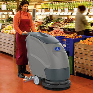 Nettoyeur-sécheur de sols électrique autoporté CleanHorse M10, machine de nettoyage légère, commerciale et industrielle, pour marbre - Product Image 4