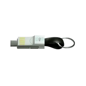 Câble USB 3 en 1 CLAP, gadgets personnalisés - Product Image 1