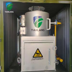 Incinérateur de déchets hospitaliers à haute efficacité de 100 kg, moteur et moteur, gaz naturel/diesel/GPL, pas de pollution, équipement de combustion des déchets - Product Image 2