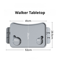 Table de repas pliante portable en alliage d'aluminium, écologique, pliage instantané, légère, avec 2 porte-gobelets