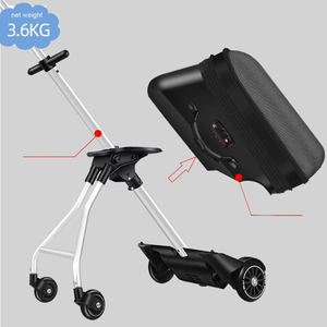 Bagages de voyage pour enfants Custom Kid Spinner Carry on Ride on Children Kids Rideable Scooter Travel Trolley <span class=keywords><strong>Cart</strong></span> valises Bagages - Product Image 5