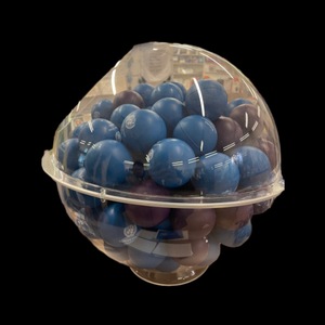 Soporte de exhibición de encimera de cúpula acrílica más vendido patrón sólido para supermercado y tienda minorista - Product Image 5