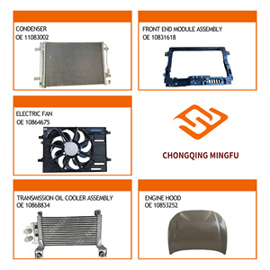 Kit complet <span class=keywords><strong>de</strong></span> réparation <span class=keywords><strong>de</strong></span> pare-chocs avant OEM pour MG One A - Module <span class=keywords><strong>de</strong></span> refroidissement <span class=keywords><strong>de</strong></span> <span class=keywords><strong>carrosserie</strong></span>, capot, radiateur, intercooler - Product Image 3