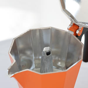 เครื่องชงเอสเพรสโซ <span class=keywords><strong>Moka</strong></span> จากอิตาลีหม้อคู่วาล์วเตา<span class=keywords><strong>กาแฟ</strong></span>อุปกรณ์โลหะธุรกิจแบบพกพา - Product Image 4