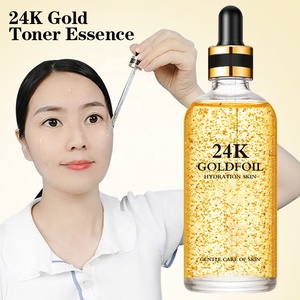 Suero Facial de Oro 24k de Marca Privada 100ml Antienvejecimiento, Control de Acné, Equilibrio de Grasa, Minimizador de Poros, Ácido Salicílico para Piel, Cuello y Garganta - Product Image 6