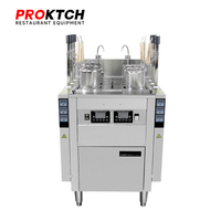 Cuiseur à pâtes et nouilles professionnel CE à 6 paniers avec levage automatique, station de cuisson pour restaurants, machine à spaghetti et ramen