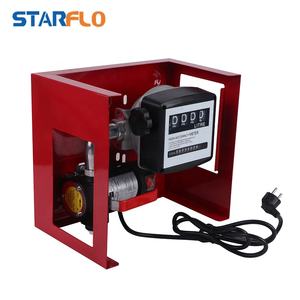 Насос STARFLO 40 л/мин, 220 В, электрический, портативный, для перекачки дизельного топлива и масла, с расходомером и шлангом - Product Image 6