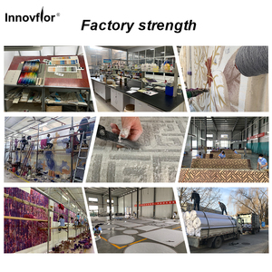 批发定制设计高桩客厅地毯长方形卧室地毯 - Product Image 6