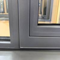 Ventana Moderna con Sistema de Vista Panorámica Integrado, Tipo Cortina Colgante, Insonorizada, Marco de Aleación de Aluminio Resistente, Garantía de 5 Años
