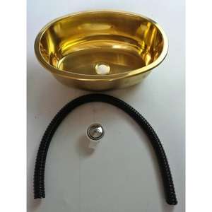 Évier de cuisine en acier inoxydable Golden GR-518 à cuve unique pour camping-cars et yachts 390*270*130mm Installation à l'avant - Product Image 2