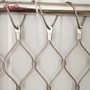 Malla de Acero Inoxidable para Cables, Acero Inoxidable 316, Barandilla, Balaustrada, Seguridad, Valla para Zoológico, Panel Flexible, Servicio de Corte de Red de Cables de Acero Inoxidable - Product Image 3