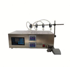 Semi-automatic Portable Liquid Filling <b>Machine</b>,Water Oil Milk <b>Juices</b> Filling <b>Machine</b> With 4 Heads Filling <b>Machine</b> - Product Image 5