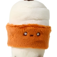Stylo gel en peluche mignon en forme de tasse à boisson, stylo jouet doux, cadeau, pendentif, papeterie, design personnalisé
