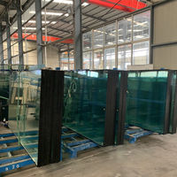Panneaux de verre isolant sous vide à double vitrage Low-E avec revêtement isolant, directement de l'usine, pour murs-rideaux industriels