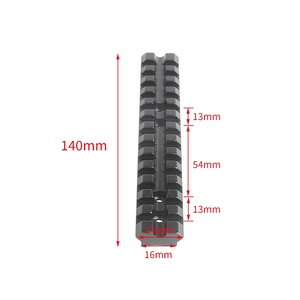 Precision CNC Integrated Grooved <b>Holder</b> C0020 Anti-deform 56g Long Extension Bar With Matching Fastener Kit - Product Image 3
