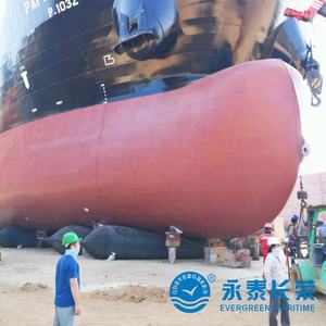 Airbag de ponton flottant en caoutchouc pour levage de bateaux - Product Image 6