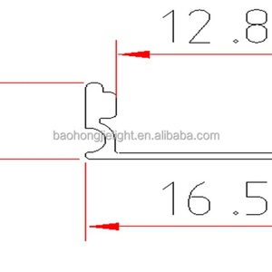 Hot Sale 17*07 <b>Led</b> <b>Strip</b> Profile Linear <b>Light</b> Aluminum Profiles for Cob <b>Led</b> <b>Light</b> <b>Strip</b> Housing Channel 8ft Long Customizable - Product Image 6