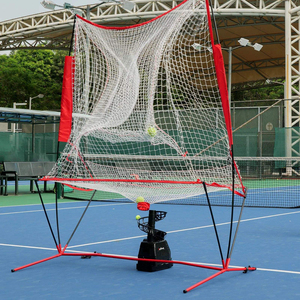 Machine <span class=keywords><strong>de</strong></span> lancer <span class=keywords><strong>de</strong></span> balles <span class=keywords><strong>de</strong></span> tennis avec filet <span class=keywords><strong>de</strong></span> réception, filet <span class=keywords><strong>d</strong></span>'entraînement pour entraîneur, filet <span class=keywords><strong>d</strong></span>'entraînement individuel, filet <span class=keywords><strong>de</strong></span> pratique en extérieur - Product Image 5